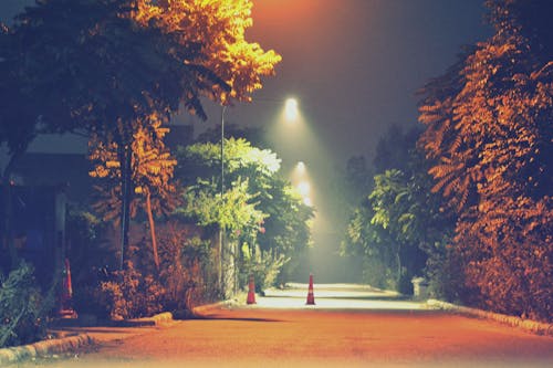 Free stock photo of lights, roads, street
