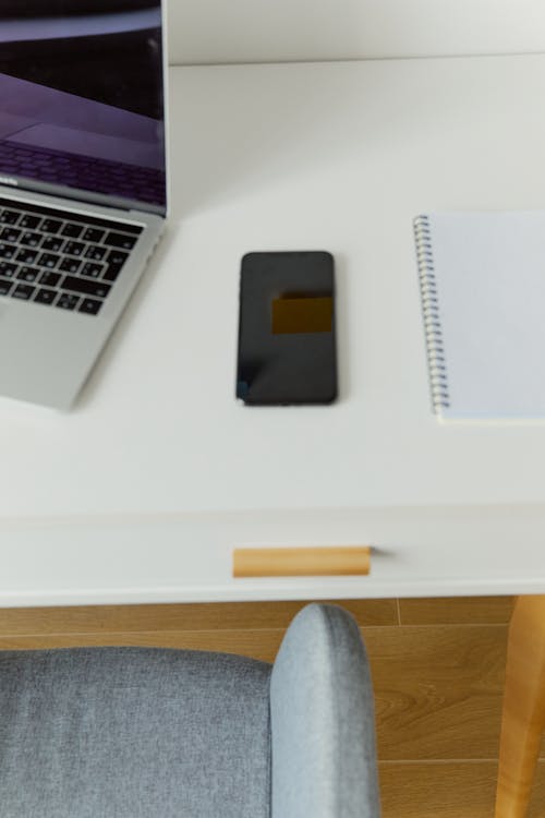 A Smartphone on a Desk