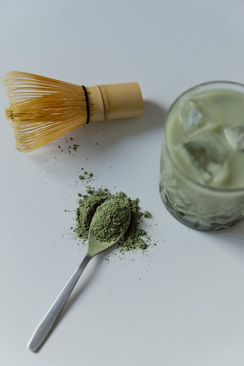 Matcha Powder on the Table