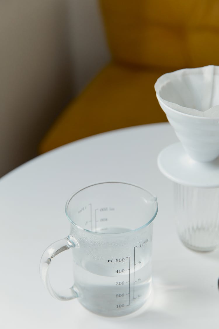 Measuring Cup On Table