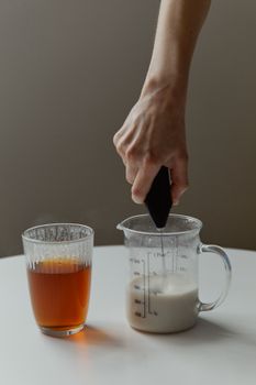 Hot With Milk Tea