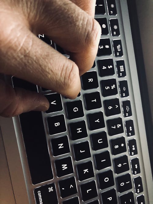 Free stock photo of hand, keyboard, typing