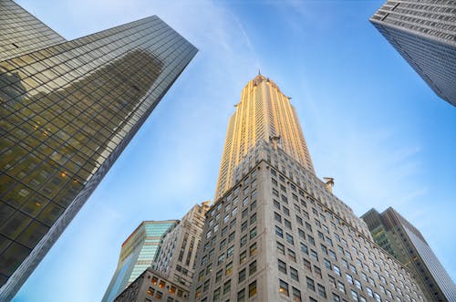 Low Angle Photography of High-Rise Building · Free Stock Photo