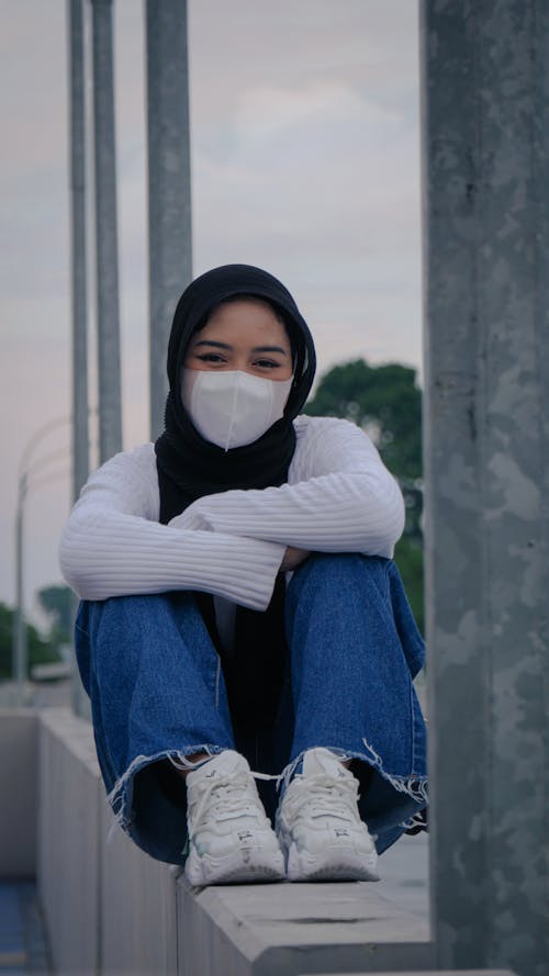 Foto profissional grátis de casual, fotografia de moda, hijab