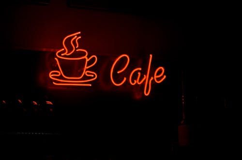 咖啡店, 晚上, 杯子 的 免费素材图片