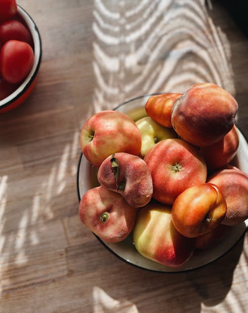Free Red Apples in a Bowl Stock Photo