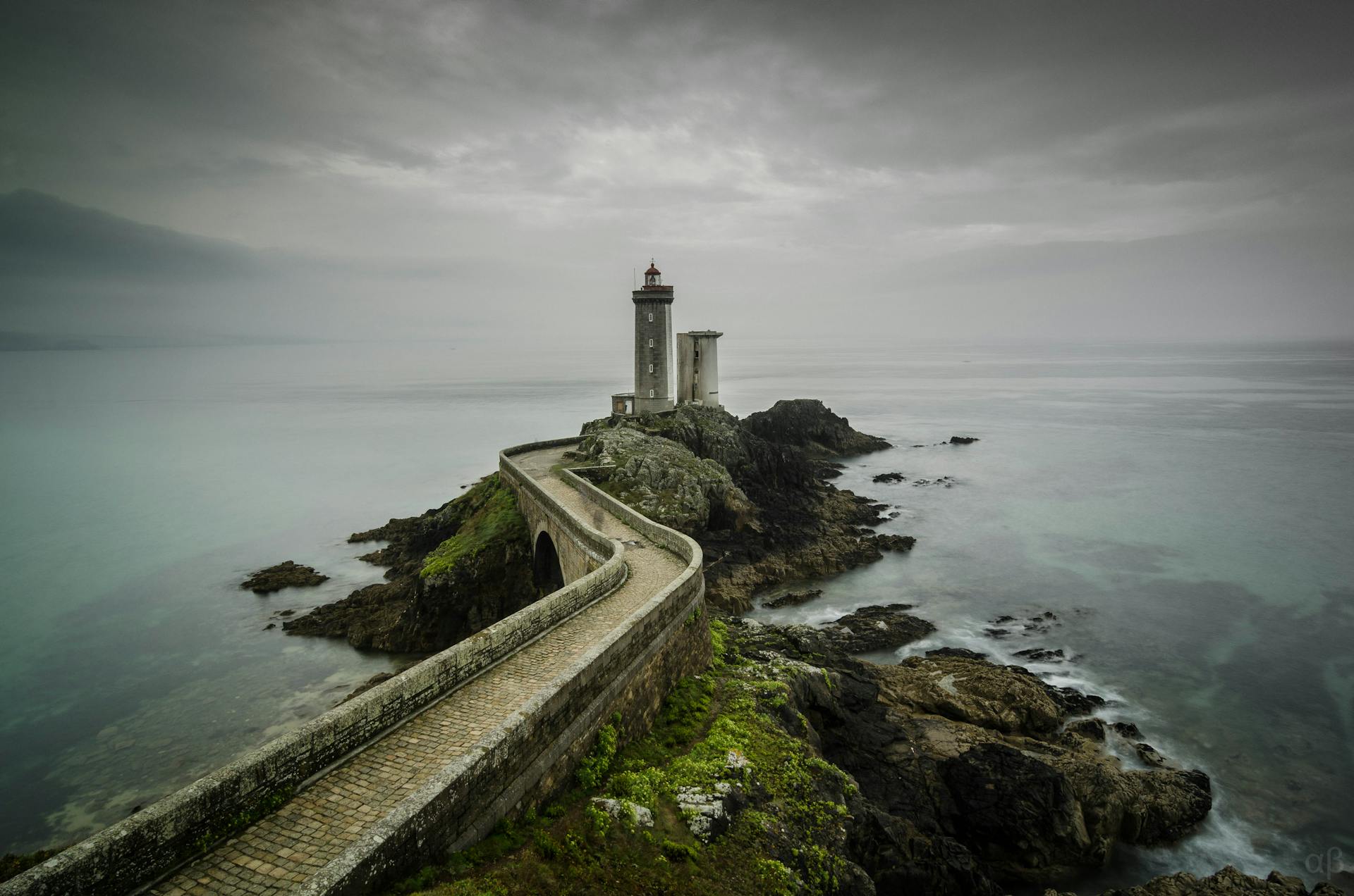 Le Phare du Petit Minou in Aerial Photography