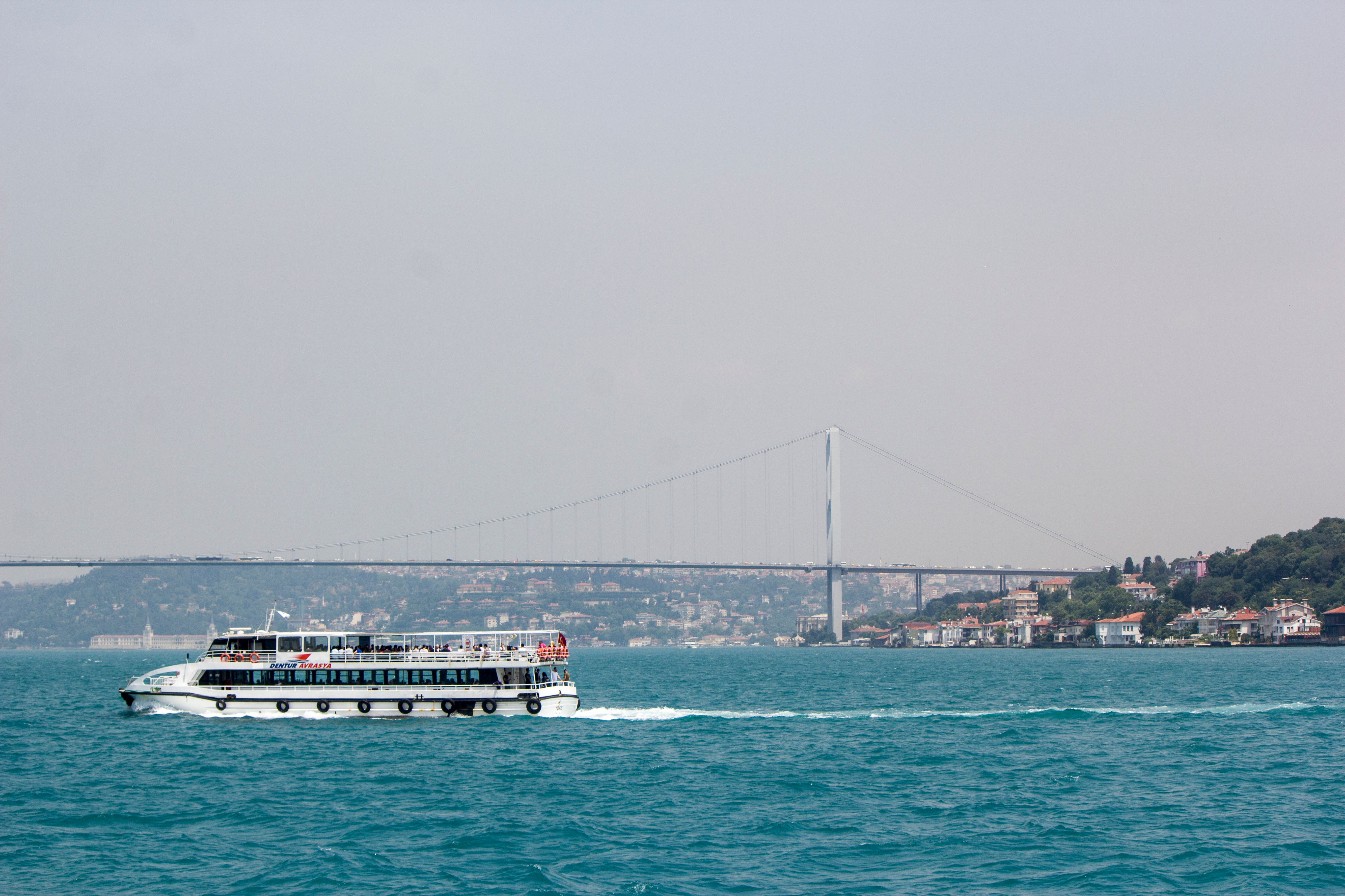 A Ferry on the Bosphorus Strait · Free Stock Photo