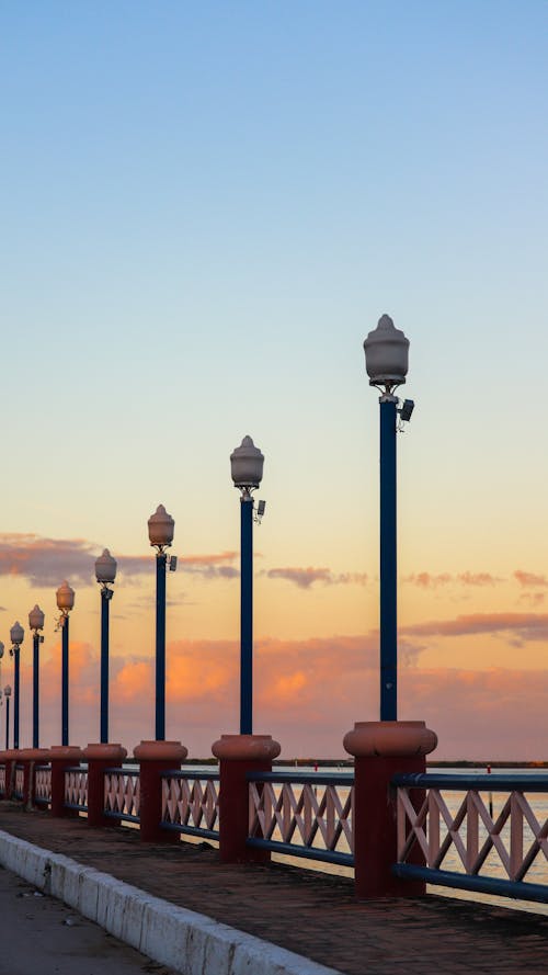 A Light Posts on the Bridge