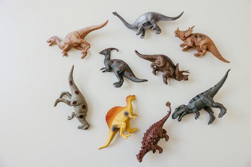 Free  Prehistoric Dinosaur Toys Stock Photo