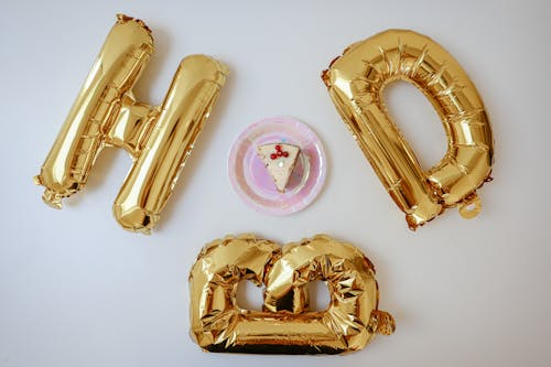 Gratis stockfoto met ballonnen, cake, detailopname
