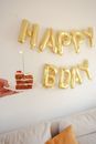 Gold and White Love Free Standing Letter