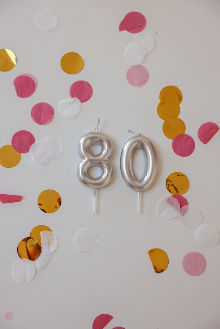 80th Birthday Decor On The Wall