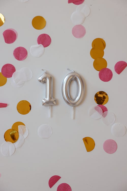 Gratis stockfoto met 10, aantal, ballonnen