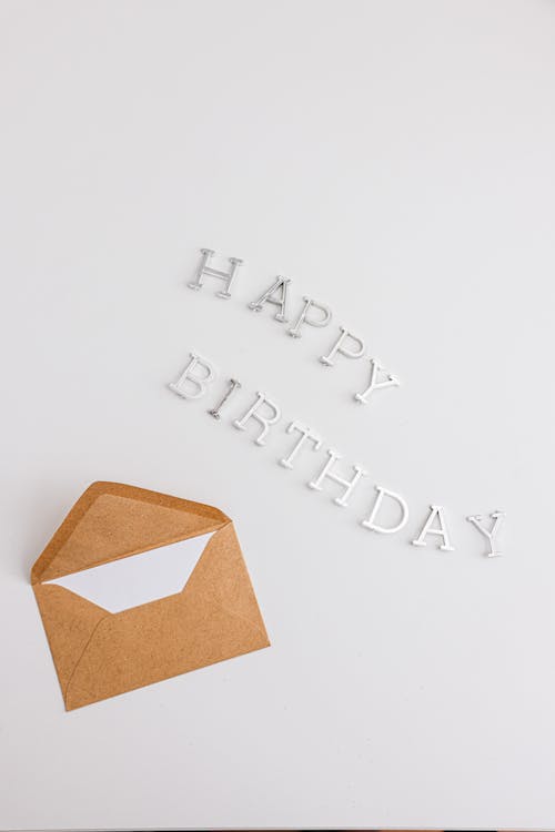 Photos gratuites de bon anniversaire, enveloppe, lettre