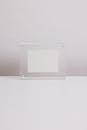 White Rectangular Frame with White Paper