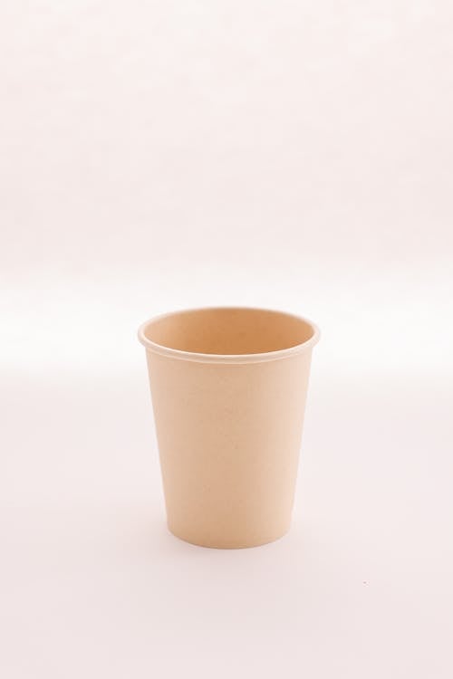 A Coffee Cup on a White Background 