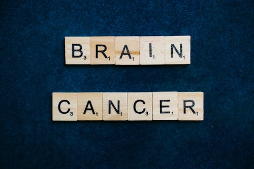 Brain Cancer Text using Scrabble Tiles