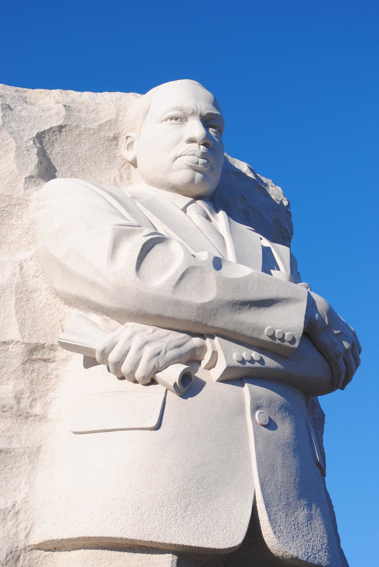 Statue Of Martin Luther King Jr In West Potomoc Park, Washington DC