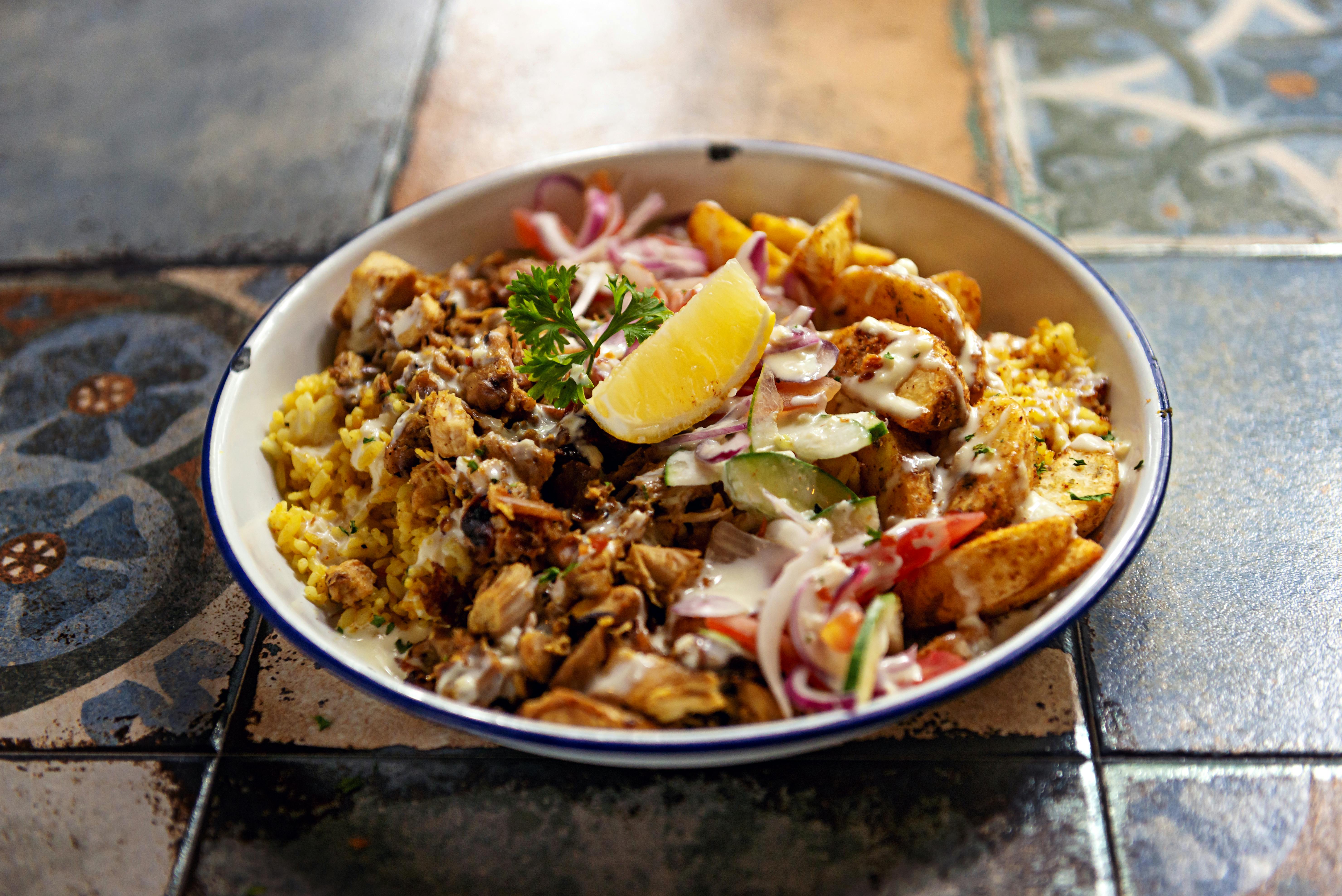 Chicken Shawarma Plate