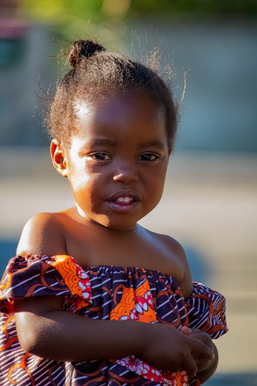 Foto profissional grátis de africano, bebê, bonitinho