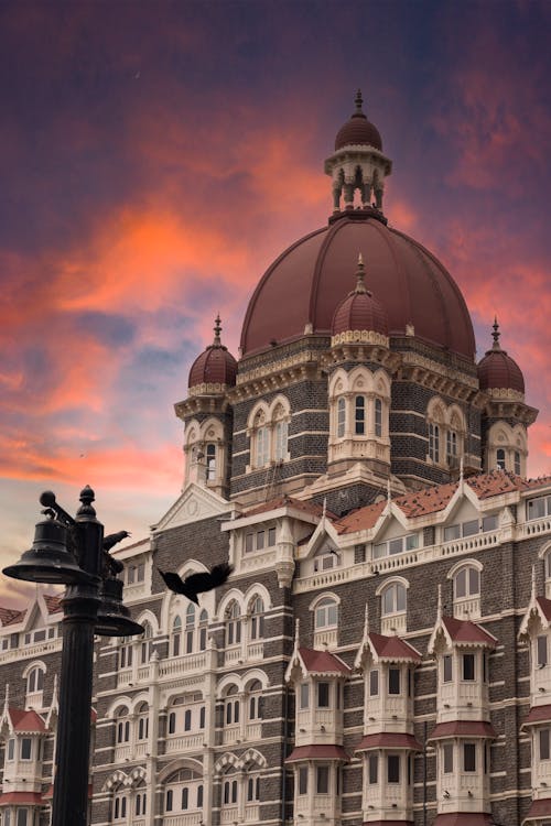 Taj Mahal Palace under Dramatic Sky 