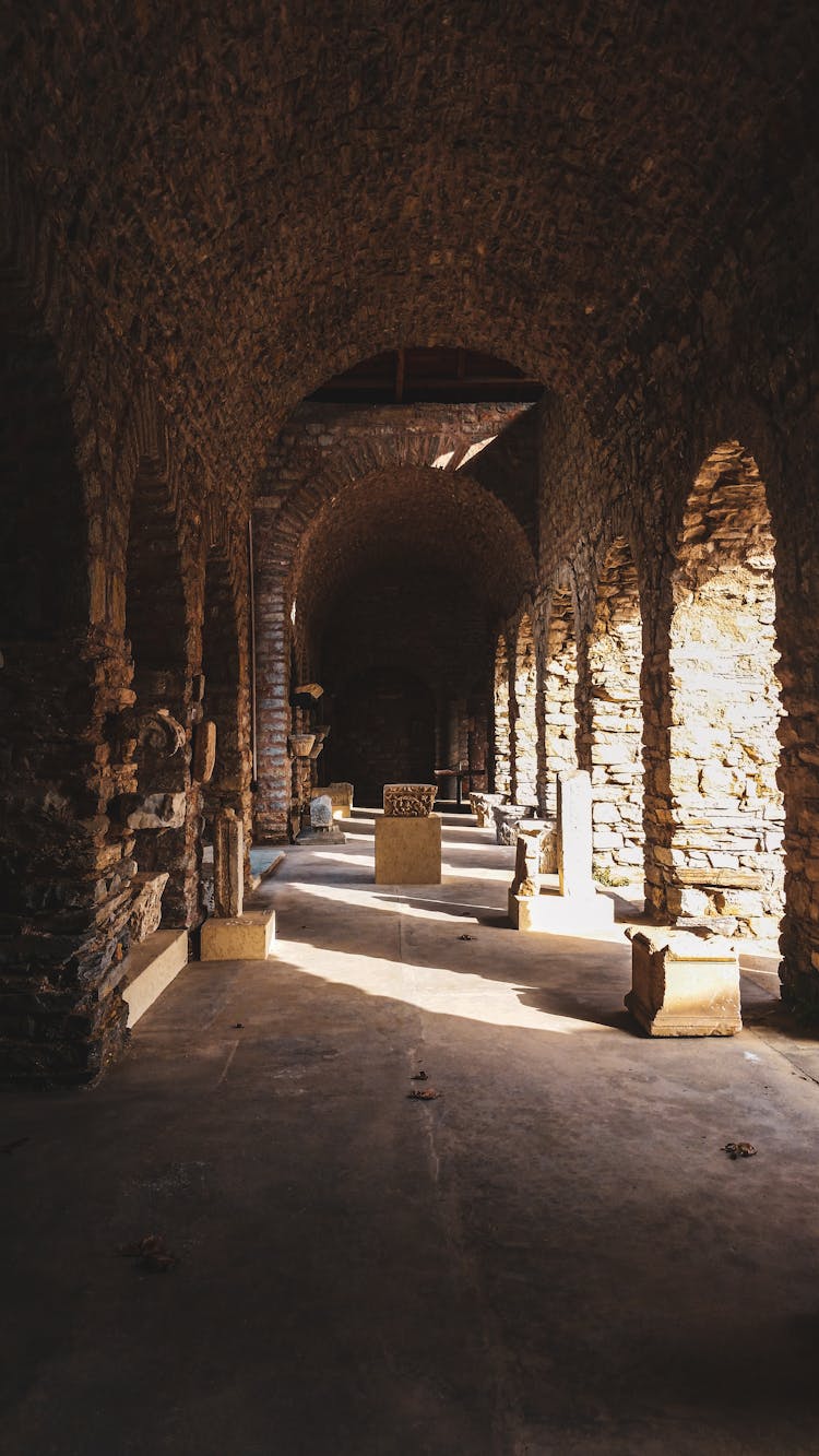 Hallway Of Abandoned Castle