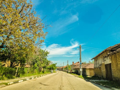 Бесплатное стоковое фото с вечер, грецкий орех в сельской местности, деревня