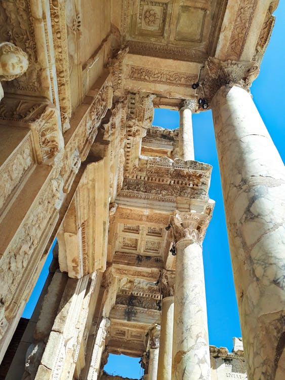 The Celsus Library in Turkey · Free Stock Photo