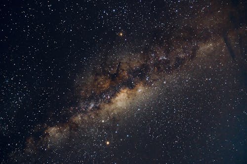 ฟรี คลังภาพถ่ายฟรี ของ astrophotography, กาแล็กซี, คืนที่ดาวเต็มท้องฟ้า คลังภาพถ่าย