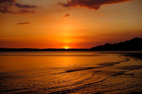 Beautiful Sunset at the Beach