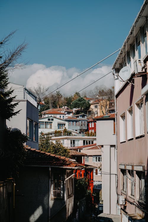 Concrete Houses on a Small Town