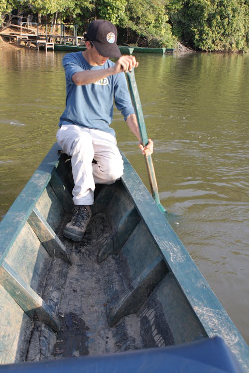 Foto d'estoc gratuïta de aventura, canoa, espais