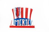 Red and White Us a Flag