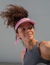 Girl in Gray Tank Top and Pink Headband
