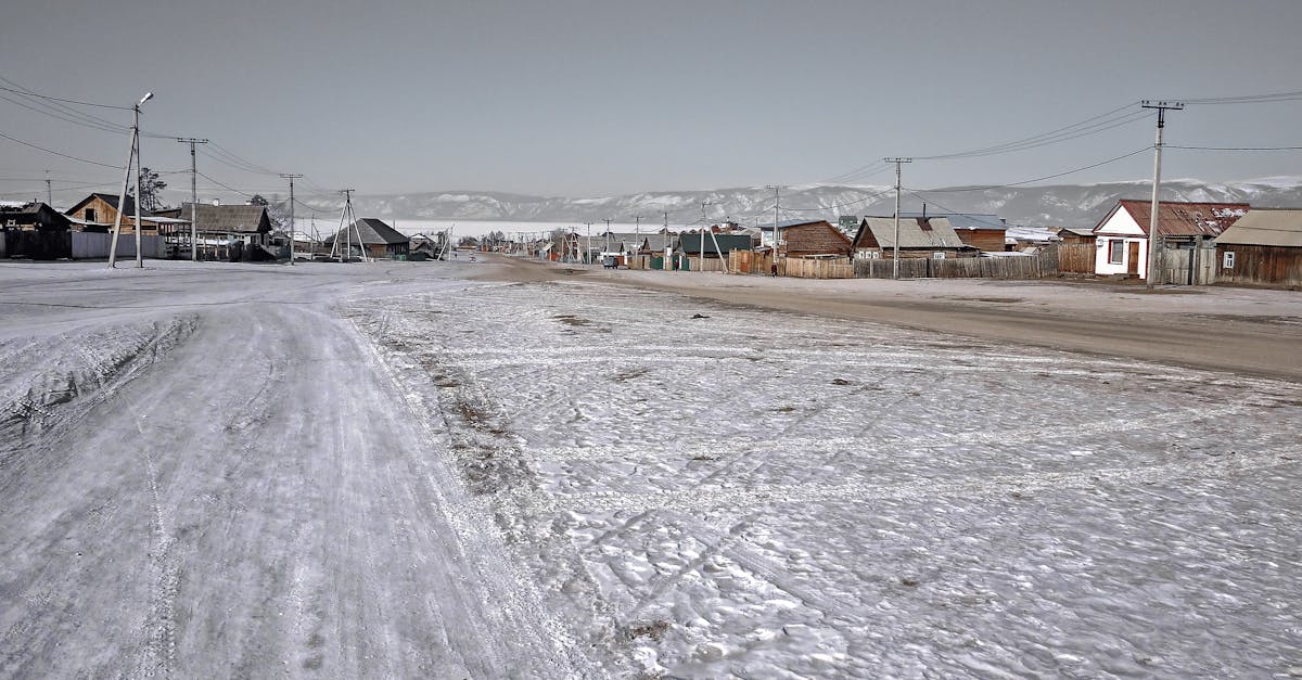 Free stock photo of empty street, frozen, frozen lake