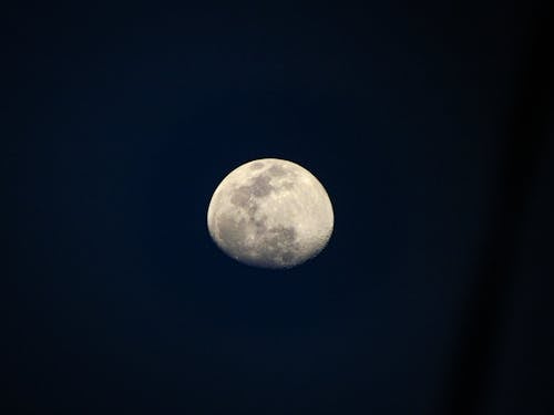 Moon on Dark Sky