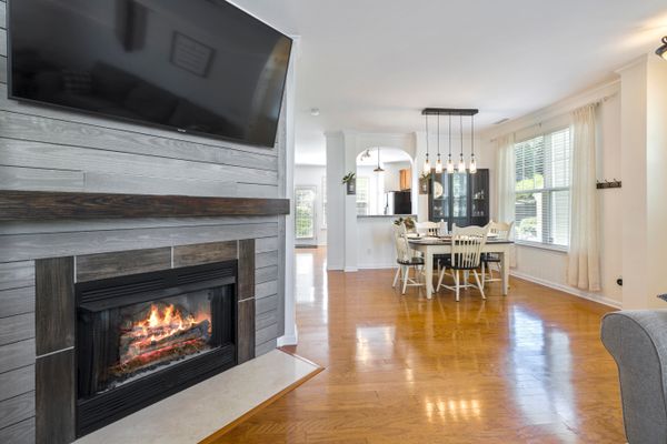 Media Wall Gas Fire on an Internal Wall