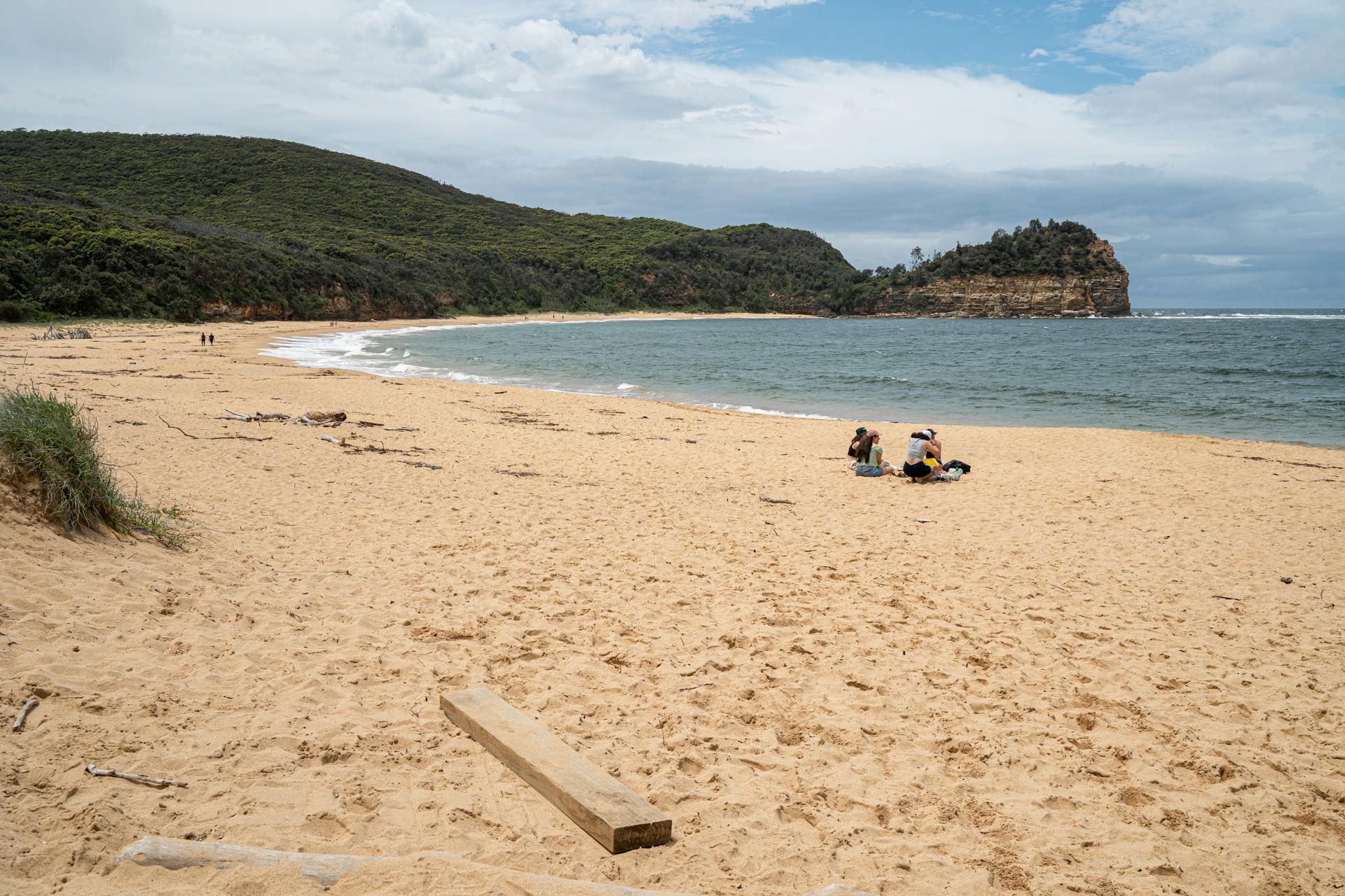 Enjoy a tranquil day at Maitland Bay beach in Bouddi National Park, NSW, Australia.