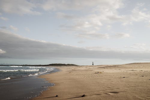 A Person at the Beach 