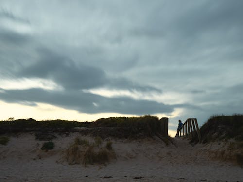 Бесплатное стоковое фото с берег моря, буря, мужчина