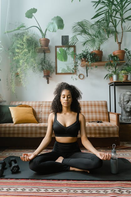 Photo of a Woman Meditating · Free Stock Photo