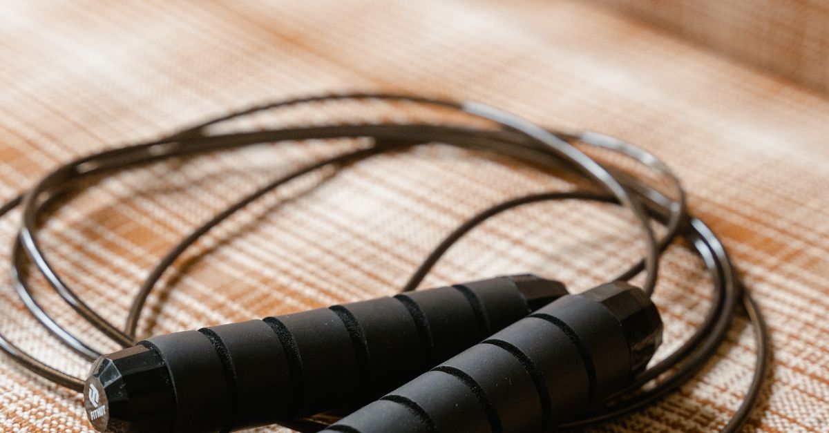 Hopping Rope Close-Up Shot of a Jumping Rope · Free Stock Photo