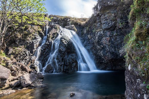 Long Exposure of a Small Waterfall