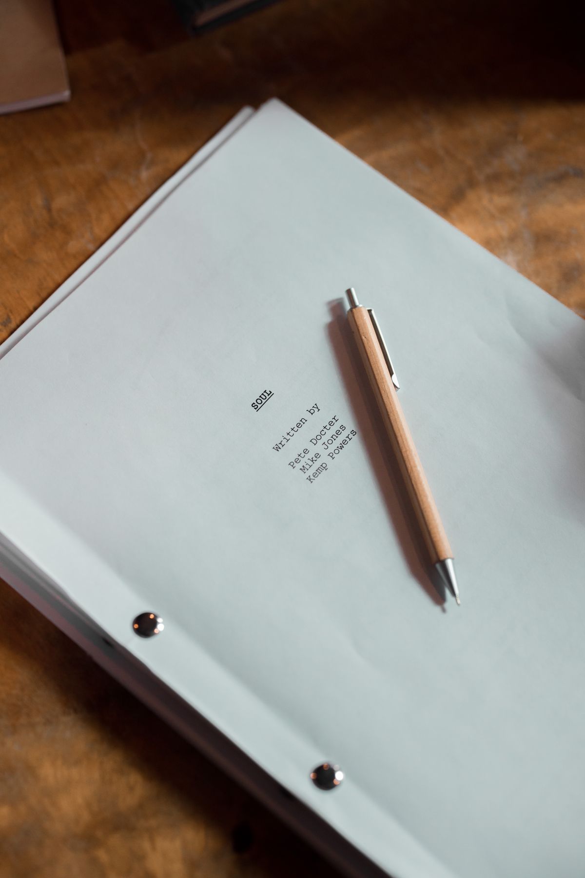 Engraved Wooden Pen