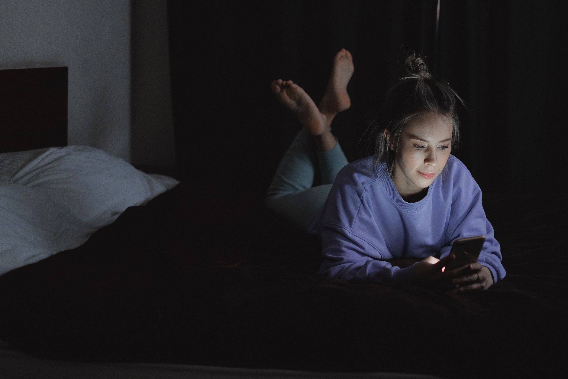 Doomscrolling until 2am