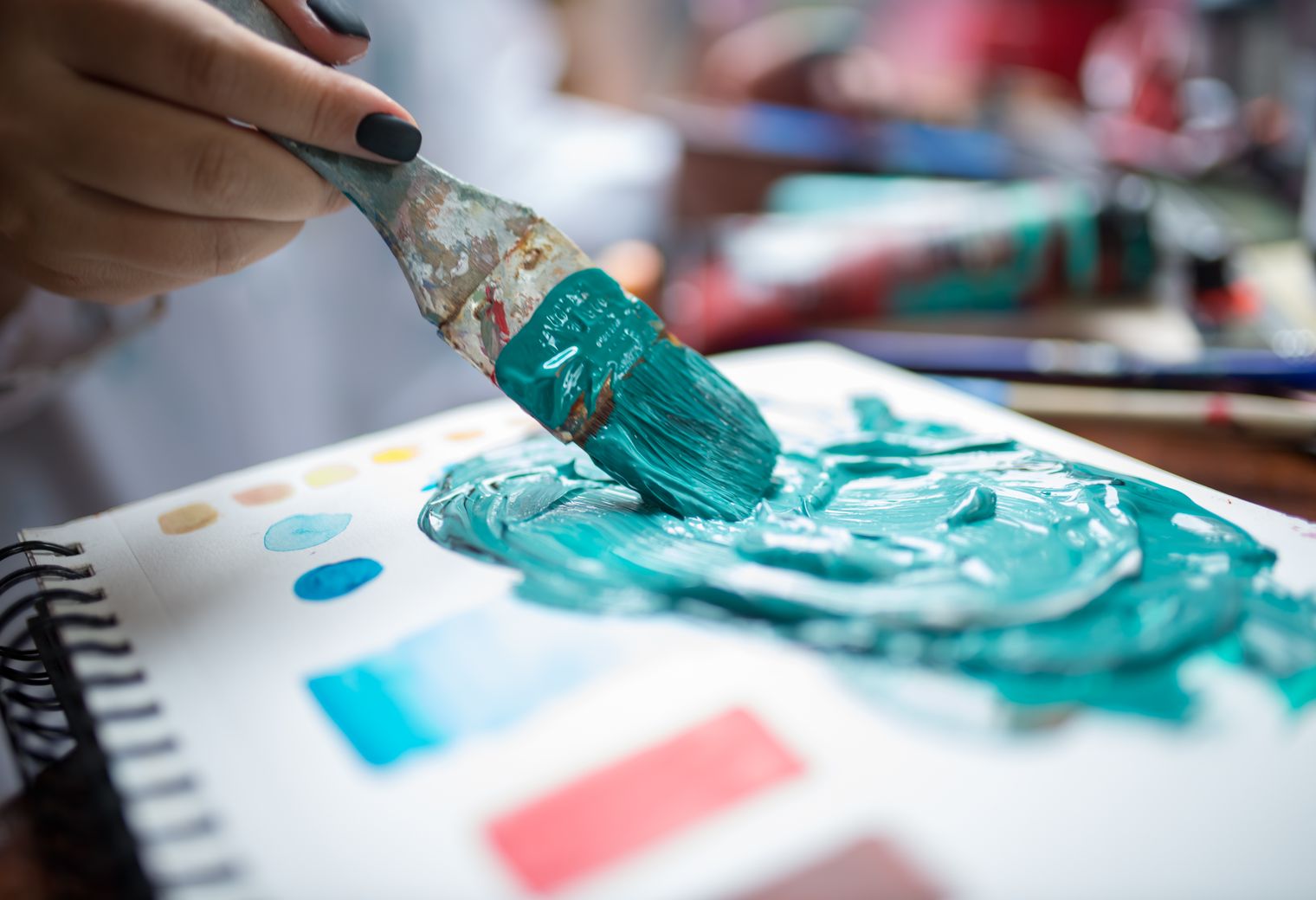 Painters and Decorators in Archway — quality trade paint going on in two coats