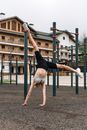 Woman Doing Tumbling