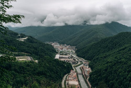 Бесплатное стоковое фото с городской, горы, долина