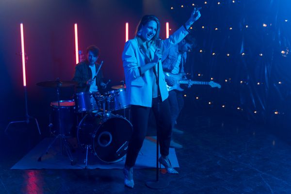 Party band on stage